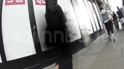 In the back of the truck. england black sex video